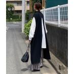 「CORNERS by KR」 「CORNERS」ノースリーブワンピース M ブラック レディース