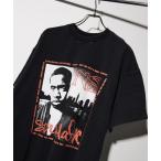 tシャツ 「EXCLUSIVE」 Nas front print S/S Tee /ナズ フロントプリントTシャツ メンズ