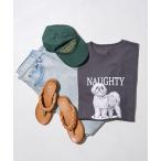 tシャツ ドッグ アート プリントTシャツ/ アニマルプリントTシャツ レディース