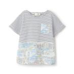 tシャツ ヴェネツィア切替Tシャツ キッズ 子供服 男の子