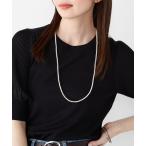 ショッピングcolors ネックレス SHIPS Colors:パールモチーフ ロング ネックレス レディース