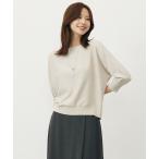 ニット セーター 「WEB限定カラーあり・洗える・抗菌防臭」COTTON POLYESTER ドルマンスリーブ ニット レディース