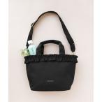 トートバッグ FRILL GARLAND NYLONTOTE  トートバッグ レディース
