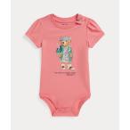 ベビー服 ロンパース Polo ベア コットン ジャージー ボディスーツ