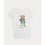tシャツ Polo ベア コットン ジャージー Tシャツ キッズ 子供服 女の子