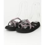 「Teva」 フラットサンダル 23cm パープル レディース