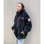 ショッピング古着 「THE NORTH FACE」 ジップアップブルゾン L ブラック レディース
