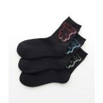 靴下 「3足セット」EMPORIO ARMANI 足底パイル マンガベア ミドルソックス 92342721 メンズ