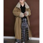 「KBF」 モッズコート ONE ベージュ レディース