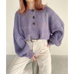 「nemne store」 長袖ニット 
