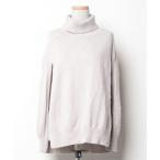 ショッピングポンチョ 「23区」 ニットポンチョ 38 グレー レディース