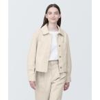 「無印良品」 ジャケット M キナリ レディース