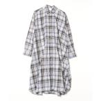 「Spick & Span」 シャツワンピース FREE ブルー レディース