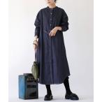 「e-zakkamania stores」 「nod」長袖ワンピース M ワンウォッシュ レディース
