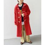 「SHIPS any」 ダッフルコート ONE SIZE レッド レディース