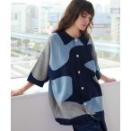 [ONCILY] вязаный кардиган LARGE темно-синий мужской 