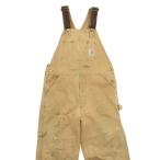  комбинезон комбинезон [USED]Carhartt двойной колено комбинезон мужской женский 