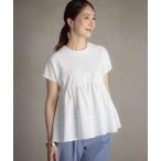 tシャツ ツイルジャージーティアード カットソー レディース
