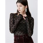 tシャツ フロッキーモノグラムシアートップス レディース