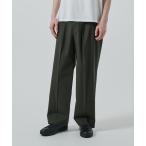  слаксы [STUDIOUS]GANSHIN DRILL WIDE SLACKS мужской 