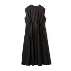 ワンピース コットンシルクタイプライター コクーンワンピース