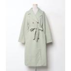 [DRESKIP] тренчкот 02 светло-зеленый женский 