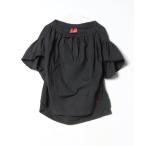 「Vivienne Westwood red label」 半袖ブラウス 00 ブラック レディース