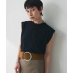 tシャツ ショルダータックノースリーブプルオーバー レディース