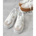 スニーカー LOVEHUNTER+ 厚底ウエッジソール ジャーマントレーナー メンズ レディース