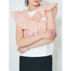 tシャツ 「 Mewl / ミュール 」マルチWAYストライプフリルトップス レディース メンズ