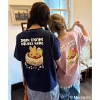 tシャツ 「miffy 70th」DOUBLE NAME birthday cake BIG TEE/ミッフィー/ミッフィー生誕70周年 レディース