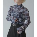 tシャツ 「mi-企画」シアートップス レディース