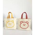 トートバッグ urbanfemine./くまミニキャンバスバッグ U7306 レディース