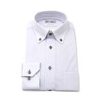フォーマル シャツ WEB限定「完全ノーアイロン」長袖 アイシャツ ボタンダウン ストレッチ ロンビック柄 i-shirt メンズ