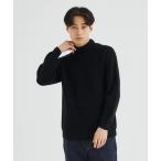 「BATONER」 タートルネックニット 1 ブラック メンズ