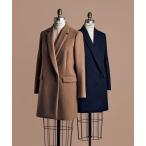 「ESTNATION」 チェスターコート 38 キャメル レディース