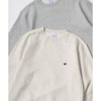 「Champion」 スウェットカットソー M オートミール メンズ