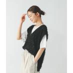tシャツ シアーフリンジベスト*半袖T/492462 レディース
