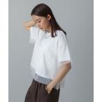 tシャツ MATINEE LINE/冷感チュールレイヤーT/496996 レディース