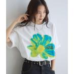 tシャツ 「UNISEX」サーモフラワーTシャツ レディース メンズ