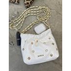 ショルダーバッグ バッグ スタッズチェーンミニショルダーBAG レディース
