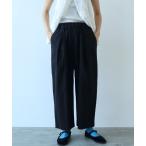 パンツ ハイツイストコットン　プロダクトダイゴムタックパンツ レディース