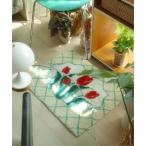 ラグ ラグマット Casselini HOME(キャセリーニ ホーム)フラワールームラグ