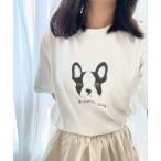 tシャツ パグ半袖Tシャツ レディース
