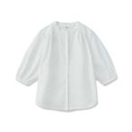 ブラウス シャツ パールボタンサマーブラウス レディース