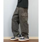 ジーンズ DC/ディーシー ワイドカーゴパンツ/ロンパン デニム DPT254034 メンズ レディース