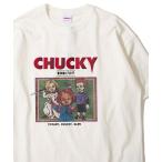 tシャツ 「CHUCKY / チャッキー」バンド風イラストTシャツ レディース メンズ