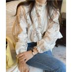 「Ulysses」 「Girly Doll」長袖ブラウス M ベージュ レディース