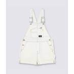 サロペット オーバーオール ウィメンズ コントラストスティッチ ショートオール レディース
