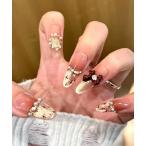 ネイルチップ ネイルシール 3D リボ